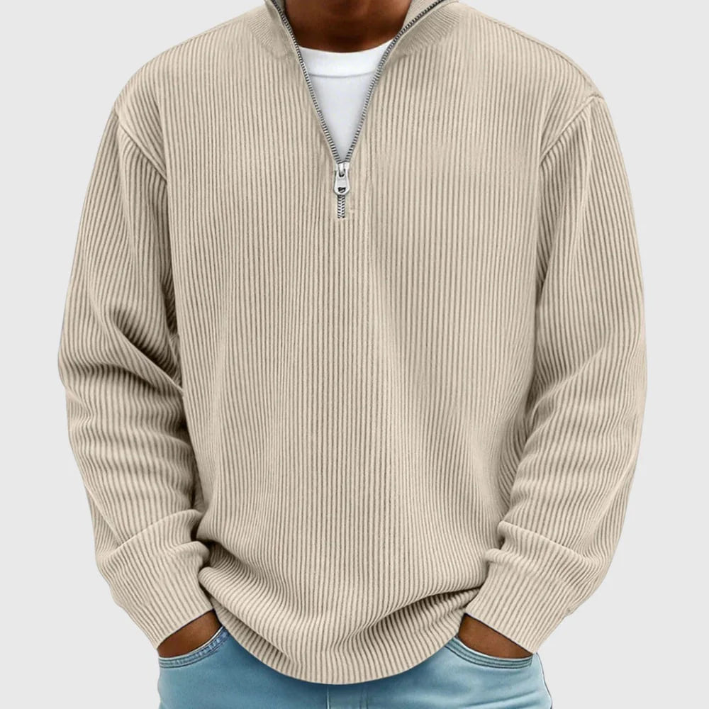 Axel | Modern halvzip-tröja
