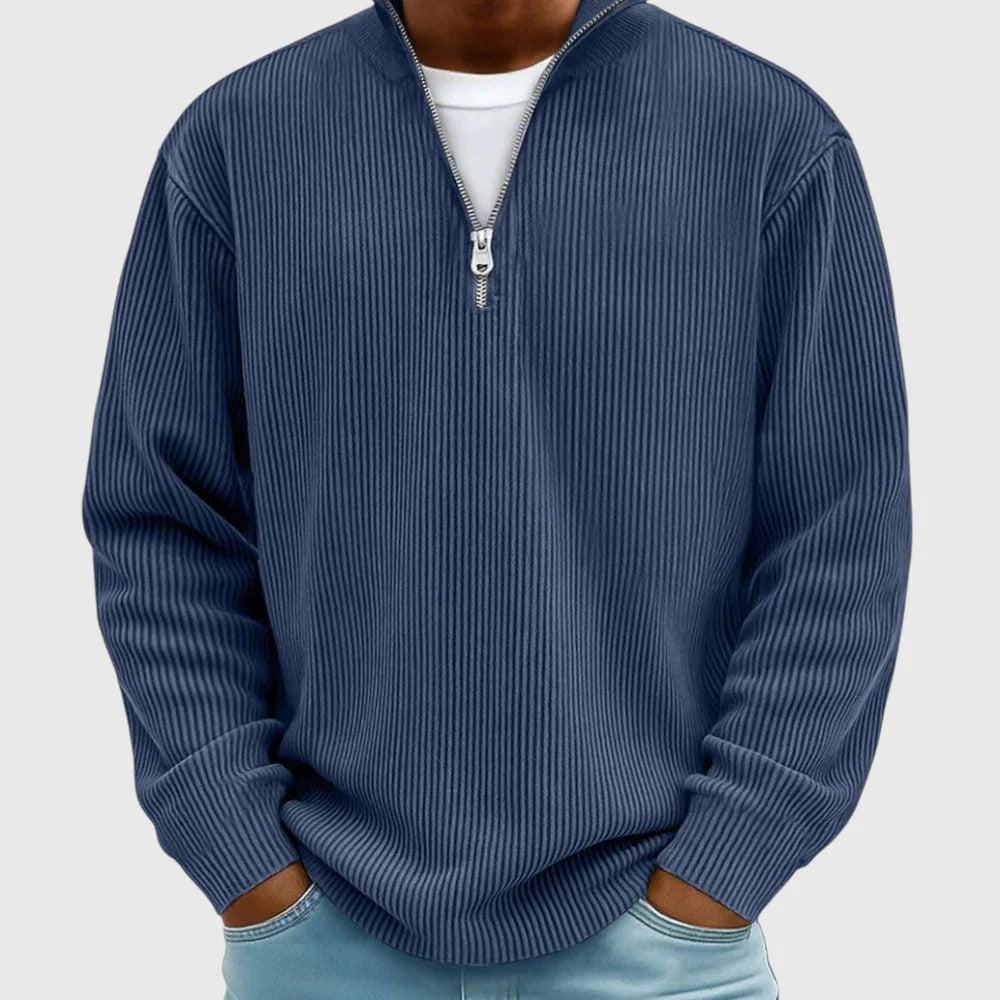Axel | Modern halvzip-tröja