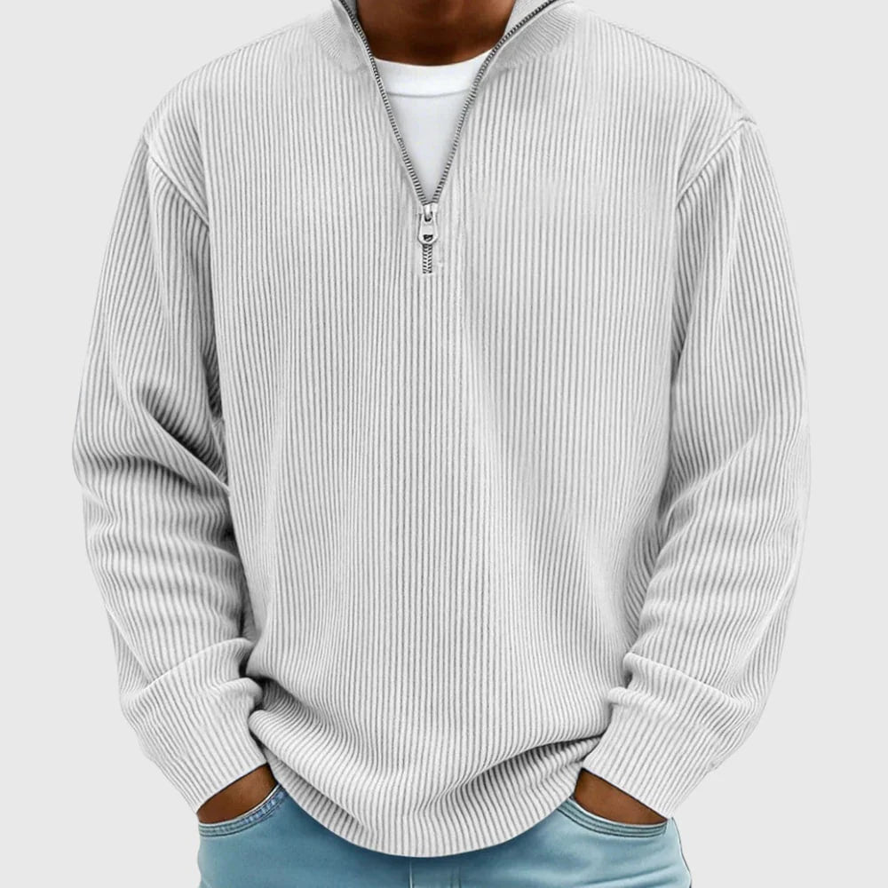 Axel | Modern halvzip-tröja