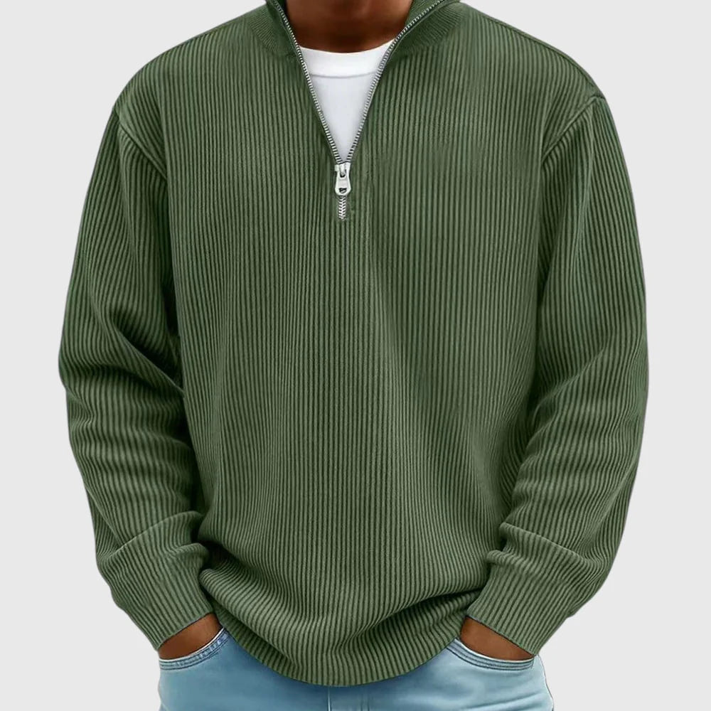 Axel | Modern halvzip-tröja