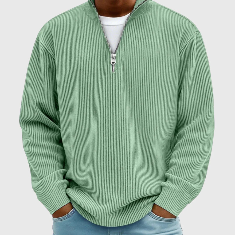 Axel | Modern halvzip-tröja